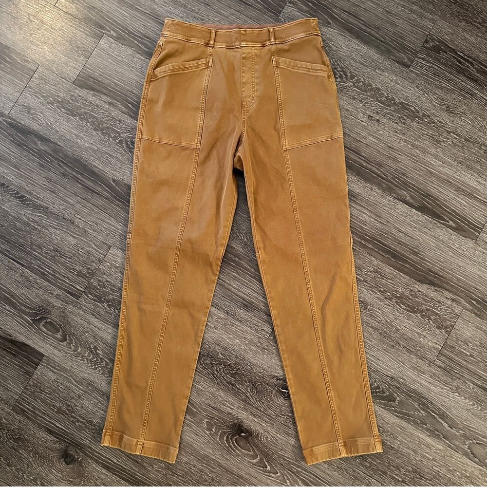 SPANX STRETCH TWILL STRAIGHT LEG PANT